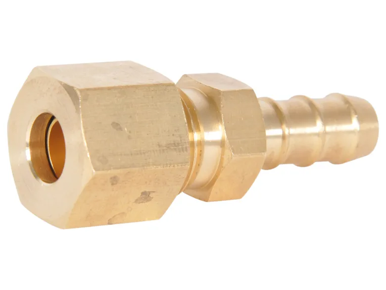 Obelink 8 mm knelkoppeling x slangpilaar adapter