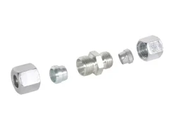 Obelink 8/10 mm rechte verloop knelkoppeling