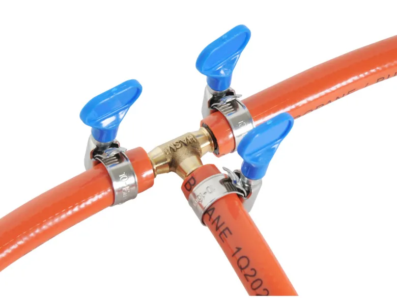 Obelink 8 mm slangpilaar T-stuk