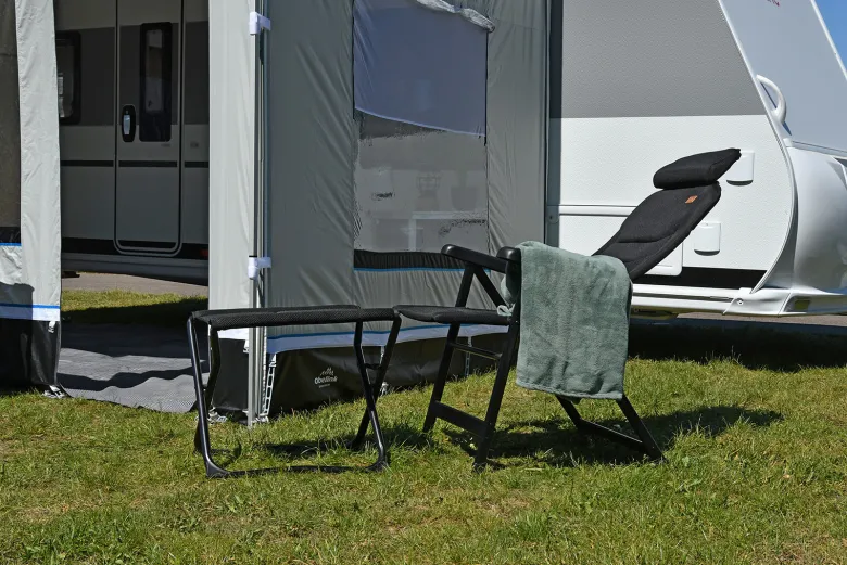 Obelink Molise standenstoel met verstelbare hoofdsteun - Black