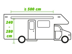 Obelink Monaco 420 Easy Air Connected caravan en camper voortent