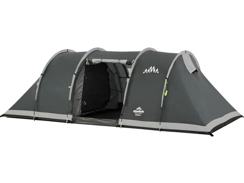 Obelink Napels 4 Poly Vis-à-Vis tunneltent