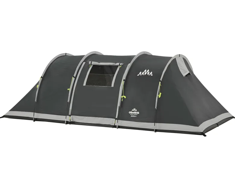 Obelink Napels 4 Poly Vis-à-Vis tunneltent