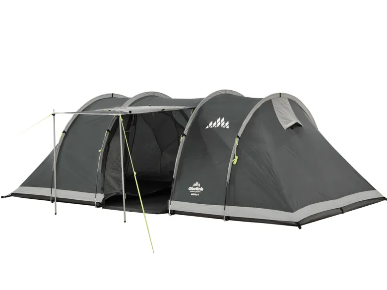 Obelink Napels 4 Poly Vis-à-Vis tunneltent