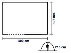 Obelink Outhouse 300 schuurtent