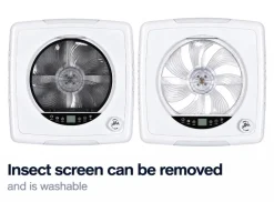 Obelink Panorama Fan Plus V2 40 x 40 dakluik - Smoke