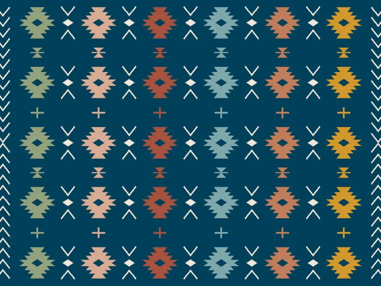 Obelink Patio Mat Aztec 370 x 270 cm tenttapijt