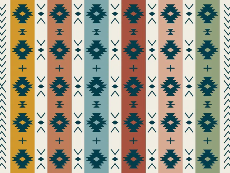 Obelink Patio Mat Aztec 370 x 270 cm tenttapijt