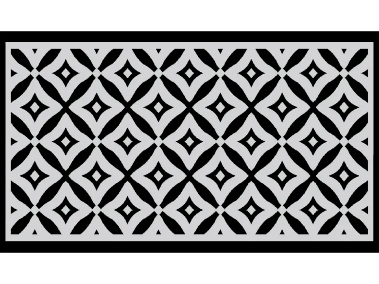 Obelink Patio Mat Cube 440 x 250 cm tenttapijt