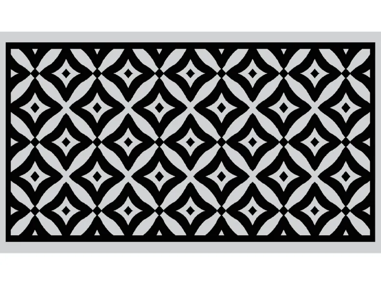 Obelink Patio Mat Cube 440 x 250 cm tenttapijt