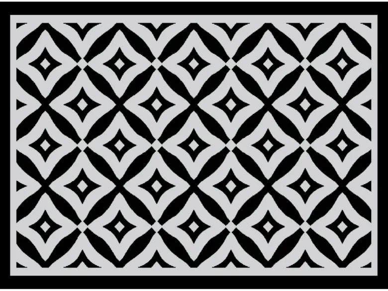 Obelink Patio Mat Cube 370 x 270 cm tenttapijt