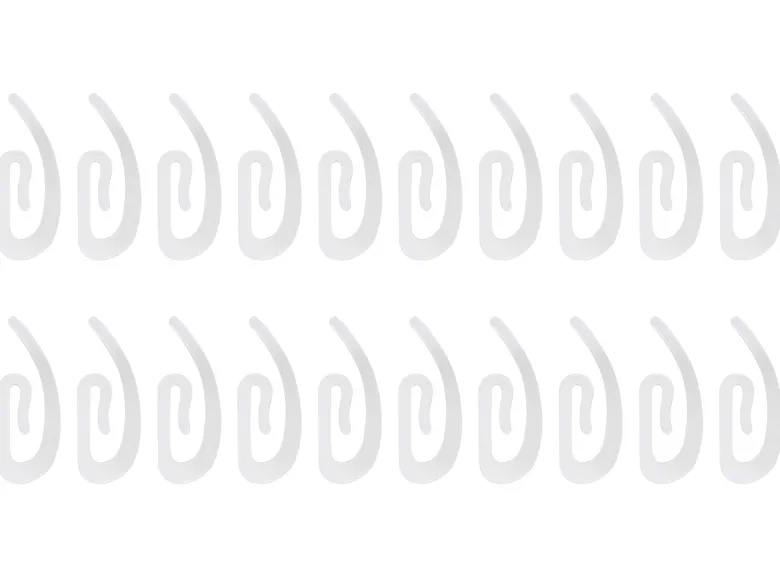 Obelink PE gordijnhaakjes (20 stuks) - white