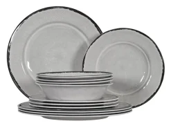 Obelink Premium Stone serviesset - 12-delig