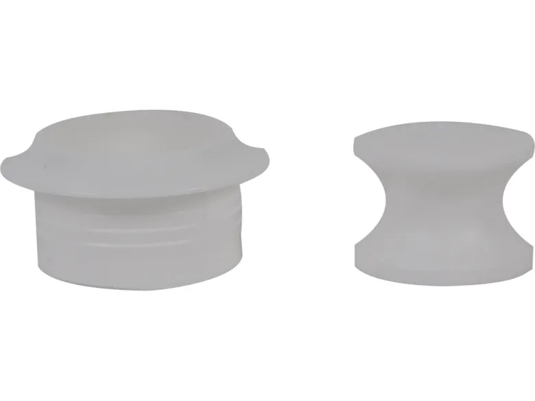 Obelink push-lock knop - white