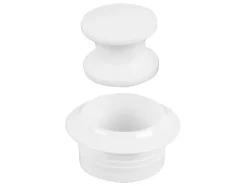Obelink push-lock knop - white