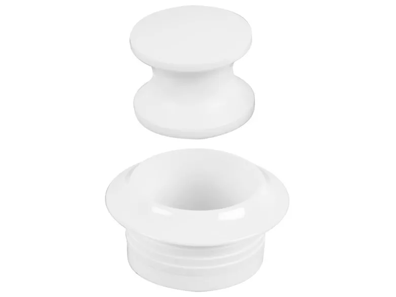 Obelink push-lock knop - white