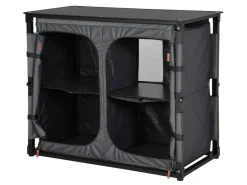 Obelink Ravenna Alu Quick campingkast - Black