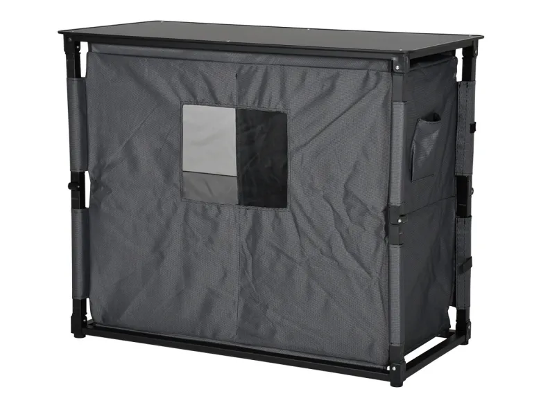 Obelink Ravenna Alu Quick campingkast - Black