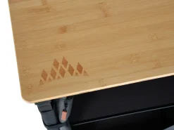 Obelink Ravenna Bamboo Quick campingkast - Black