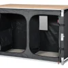 Obelink Ravenna Bamboo XL Quick campingkast - Grey