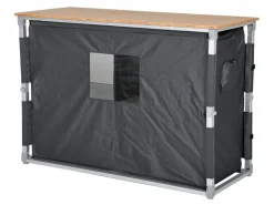 Obelink Ravenna Bamboo XL Quick campingkast - Grey