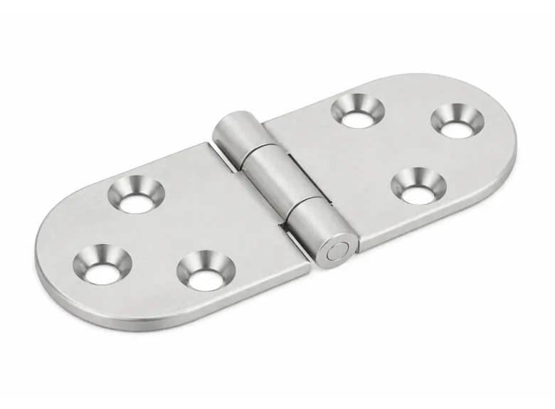 Obelink RVS afgeronde scharnieren (2x stuks) - mat