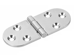 Obelink RVS afgeronde scharnieren (2x stuks) - glans