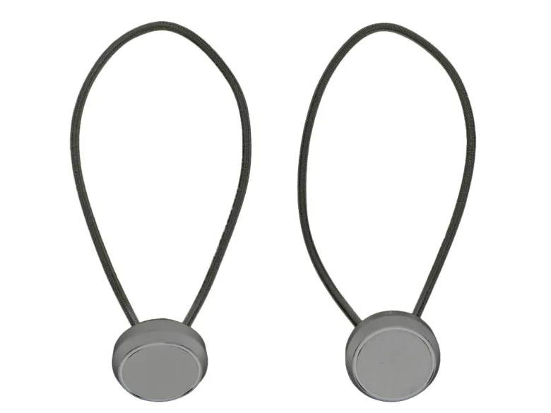 Obelink set lange elastieken met platte knop - 14 cm