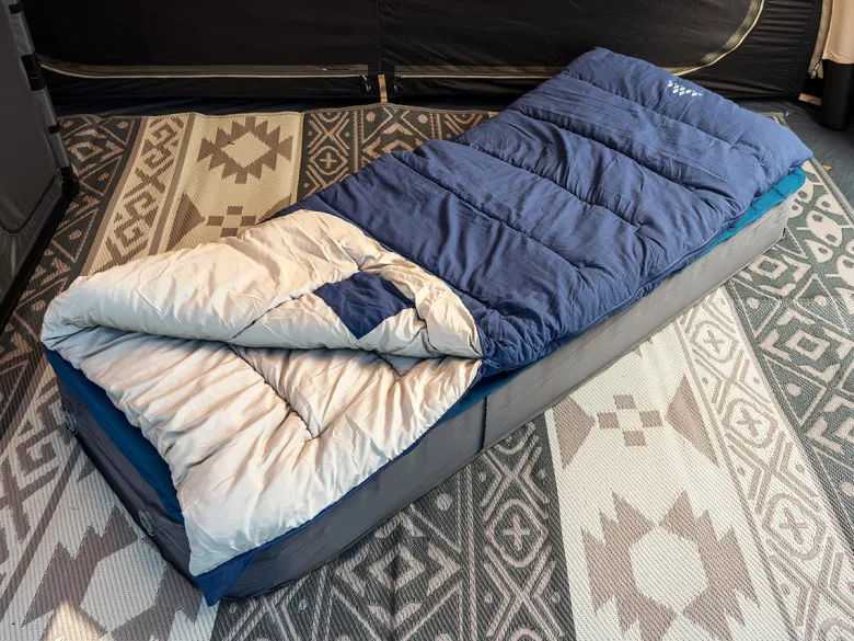 Obelink Sleepcozy Crown Blue slaapzak - 95 x 215 cm