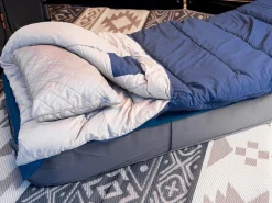 Obelink Sleepcozy Crown Blue slaapzak - 85 x 210 cm