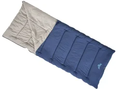 Obelink Sleepwarm Reversible slaapzak - Light Blue/ Crown Blue