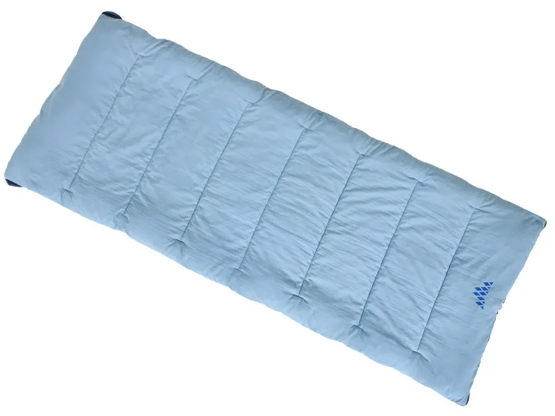 Obelink Sleepwarm Reversible slaapzak - Light Blue/ Crown Blue