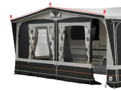 Obelink Solar maat 8 (199 - 209 cm) voortentluifel