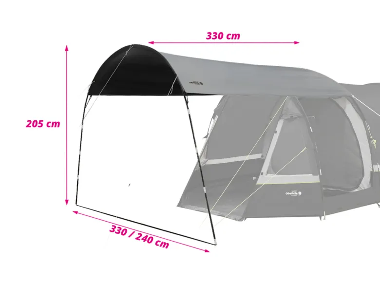 Obelink Soleil Mini CoolDark tentluifel