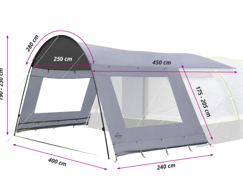Obelink Soleil Plus Window CoolDark tentluifel