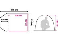 Obelink Spring Easy Air tunneltent