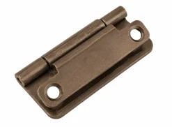 Obelink stalen geknikte scharnieren (2x stuks) - brown