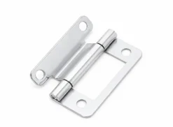 Obelink stalen geknikte scharnieren (2x stuks) - silver
