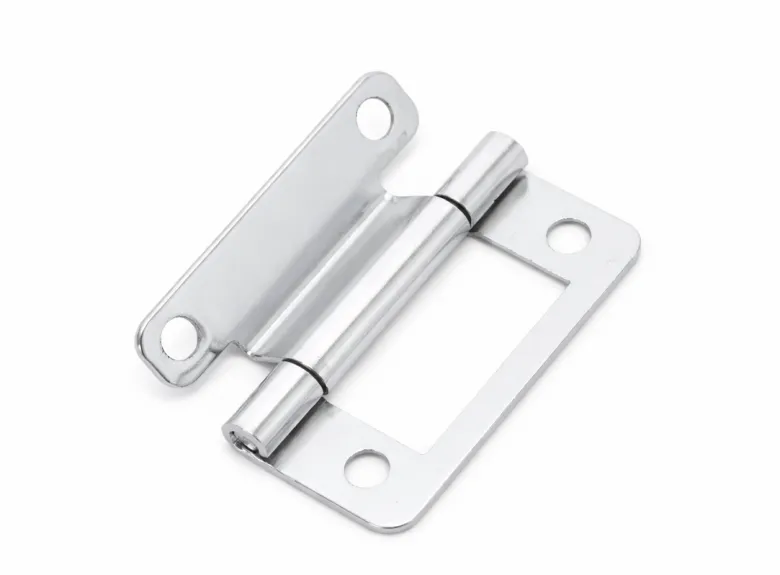 Obelink stalen geknikte scharnieren (2x stuks) - silver