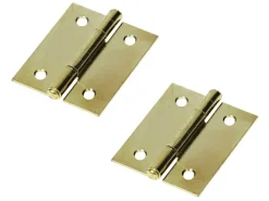 Obelink stalen kleine scharnieren (2x stuks) - gold