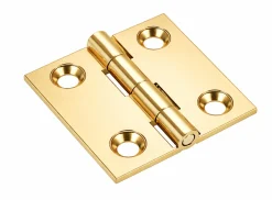 Obelink stalen kleine scharnieren (2x stuks) - gold