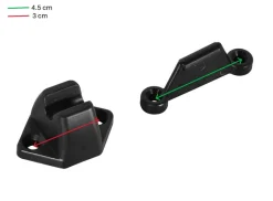 Obelink standaard deurvanger - black