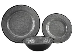 Obelink Stone Grey serviesset - 12-delig