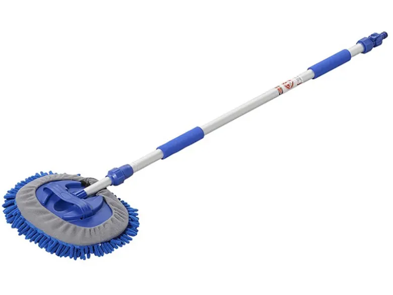 Obelink 250 telescopische microvezel wasborstel blue - 2,50 m