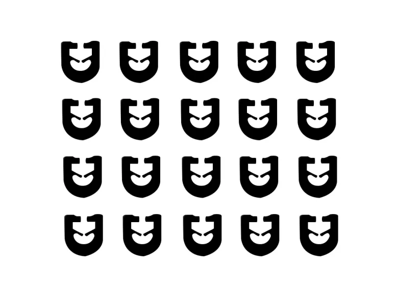Obelink T glijder gordijnhaakjes (20 stuks) - black