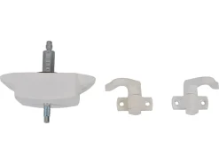 Obelink toilet drukknopslot met sluithaken - white