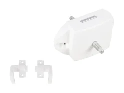 Obelink toilet drukknopslot met sluithaken - white