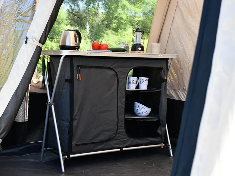 Obelink Turin Quick campingkast - Grey