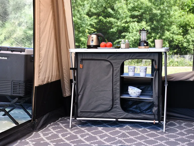 Obelink Turin Quick campingkast - Grey