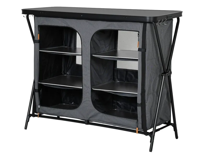 Obelink Turin Quick campingkast - Black